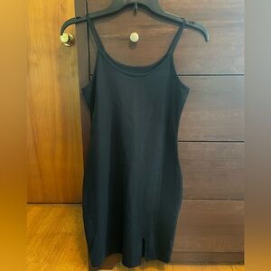 Women's Black Spaghetti Strap Dress